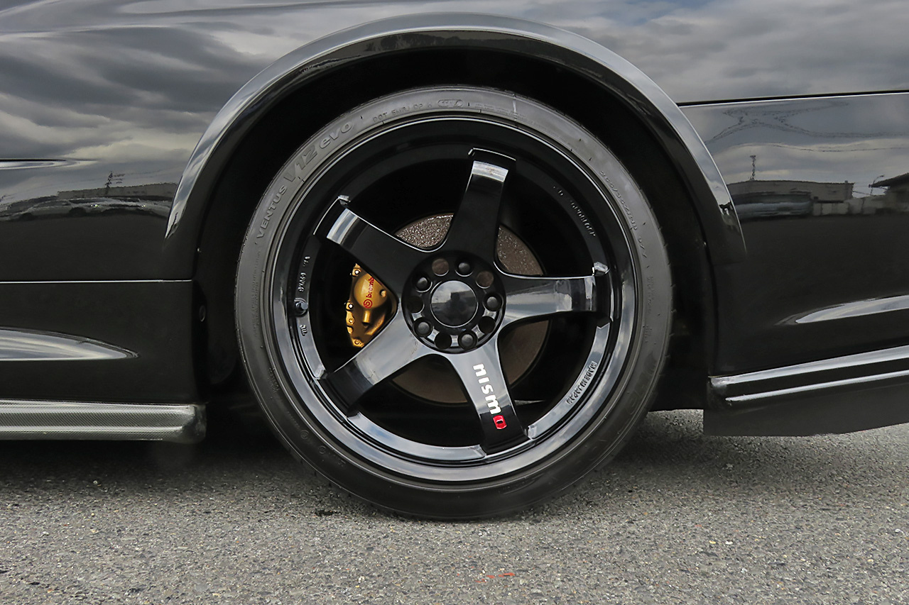 1999 Nissan SKYLINE GT-R BNR34 R34 GT-R V SPEC, RAYS NISMO LM GT4 18 Inch Wheels, BNR34 Z-TUNE Front Bumper