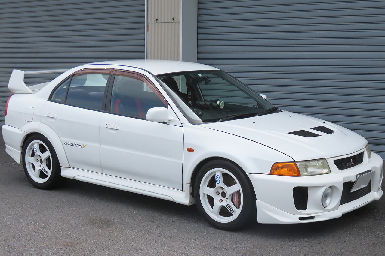 1998 Mitsubishi LANCER EVOLUTION CP9A EVO V GSR, BLITZ Radiator, HKS Height Adjustable Coilovers