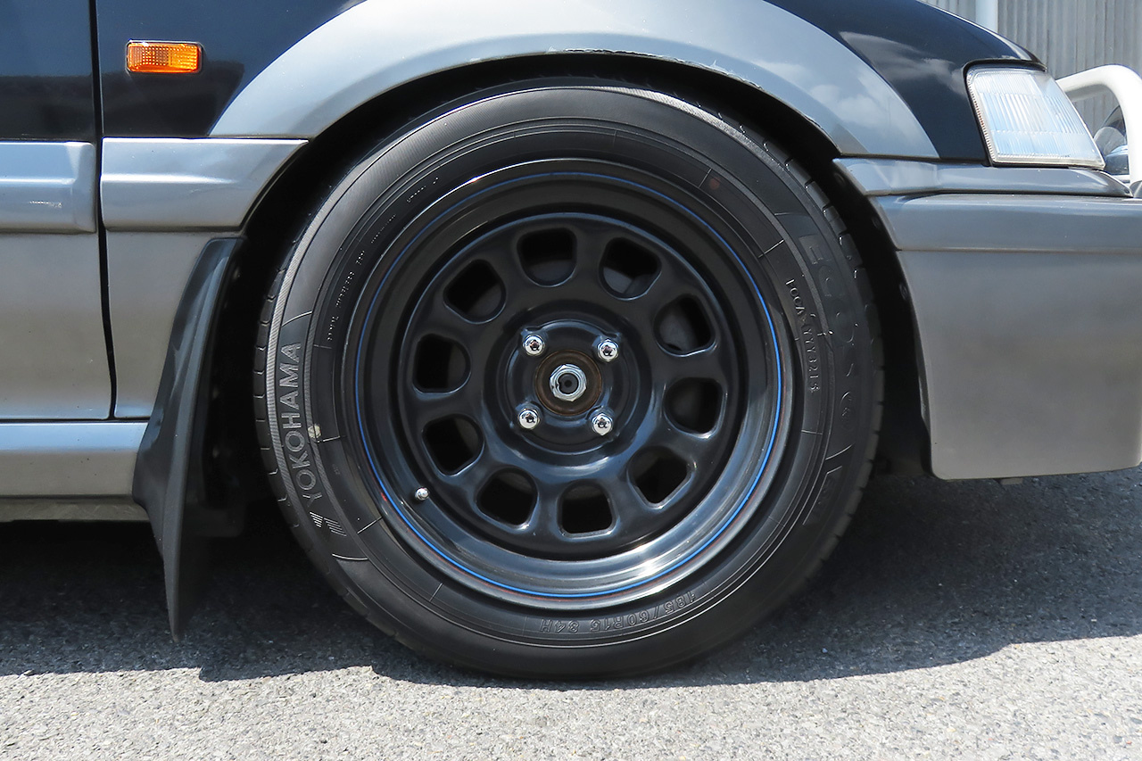1995 Honda CIVIC SHUTTLE EF5 BEAGLE 4WD, Manual Transmission, Aftermarket Wheels