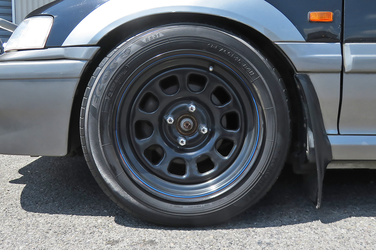 1995 Honda CIVIC SHUTTLE EF5 BEAGLE 4WD, Manual Transmission, Aftermarket Wheels