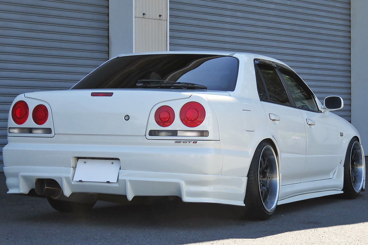 1998 Nissan SKYLINE GTR LOOK 4D ER34 25 GT TURBO, NISMO CLUTCH, BLITZ Intercooler, TEIN Height Adjustable Coilovers