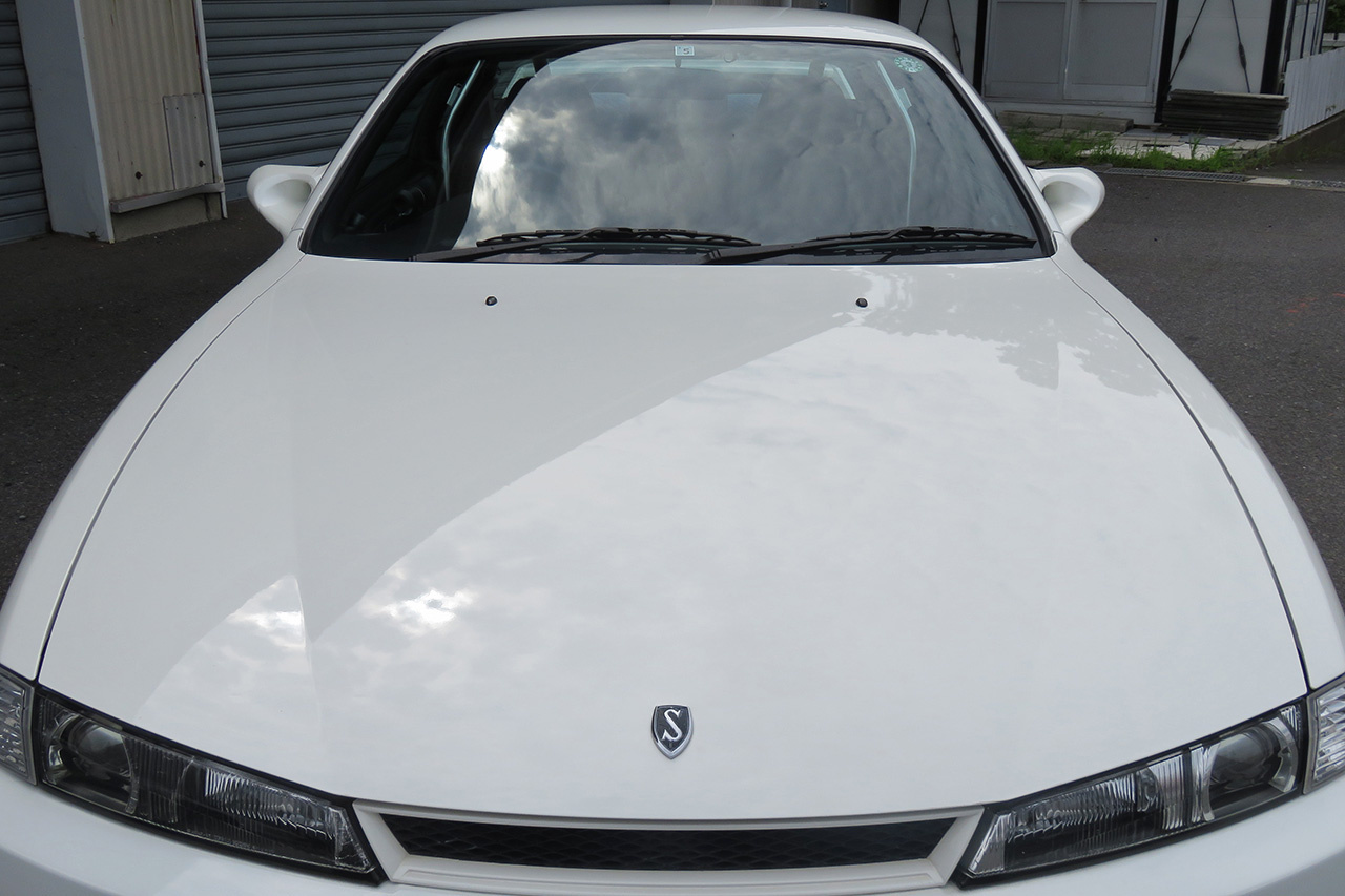 1997 Nissan SILVIA S14 K's KOUKI GANADOR Super Mirror, HKS Exhaust Manifold, TEIN Height Adjustable Coilovers