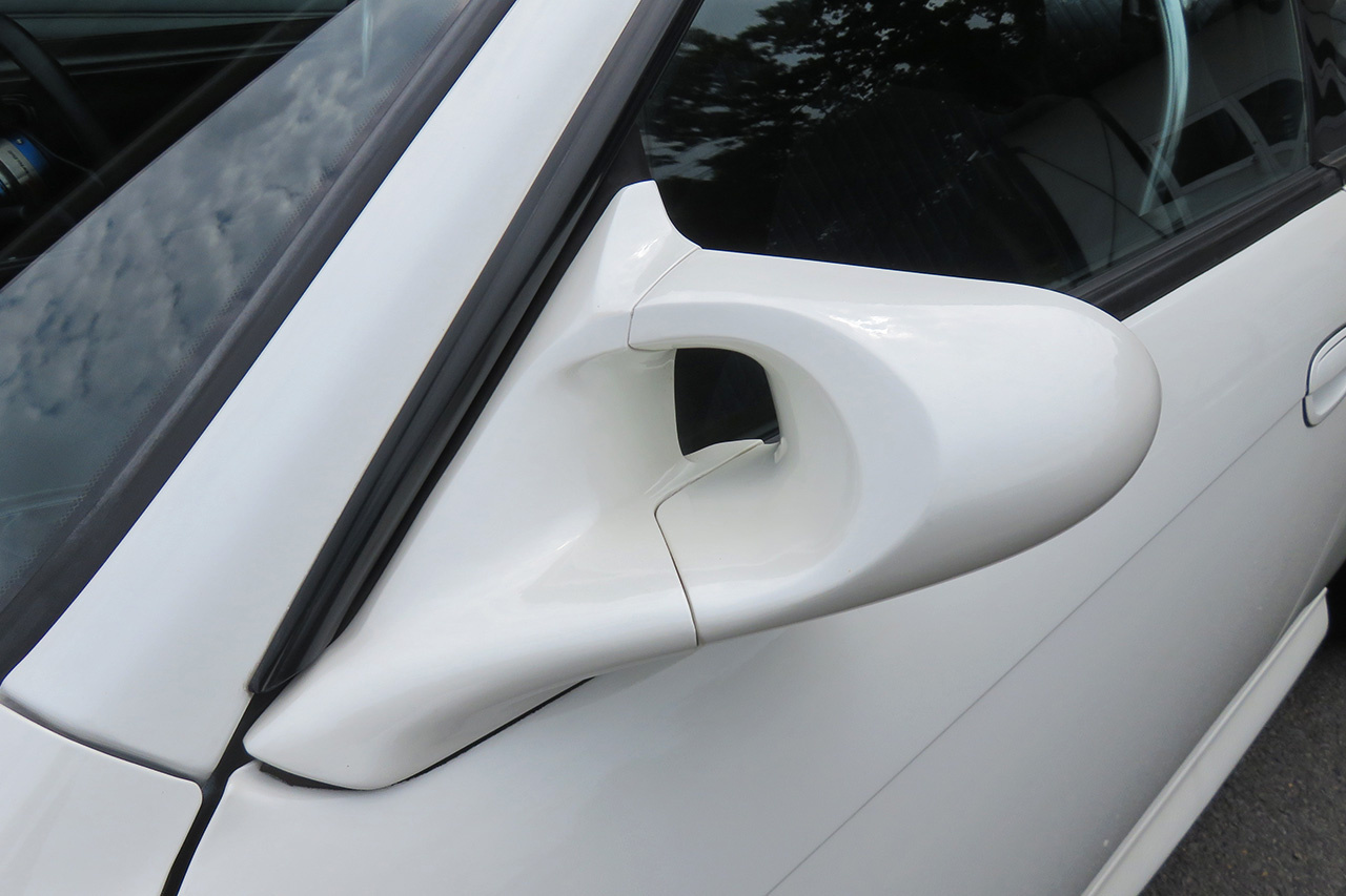 1997 Nissan SILVIA S14 K's KOUKI GANADOR Super Mirror, HKS Exhaust Manifold, TEIN Height Adjustable Coilovers