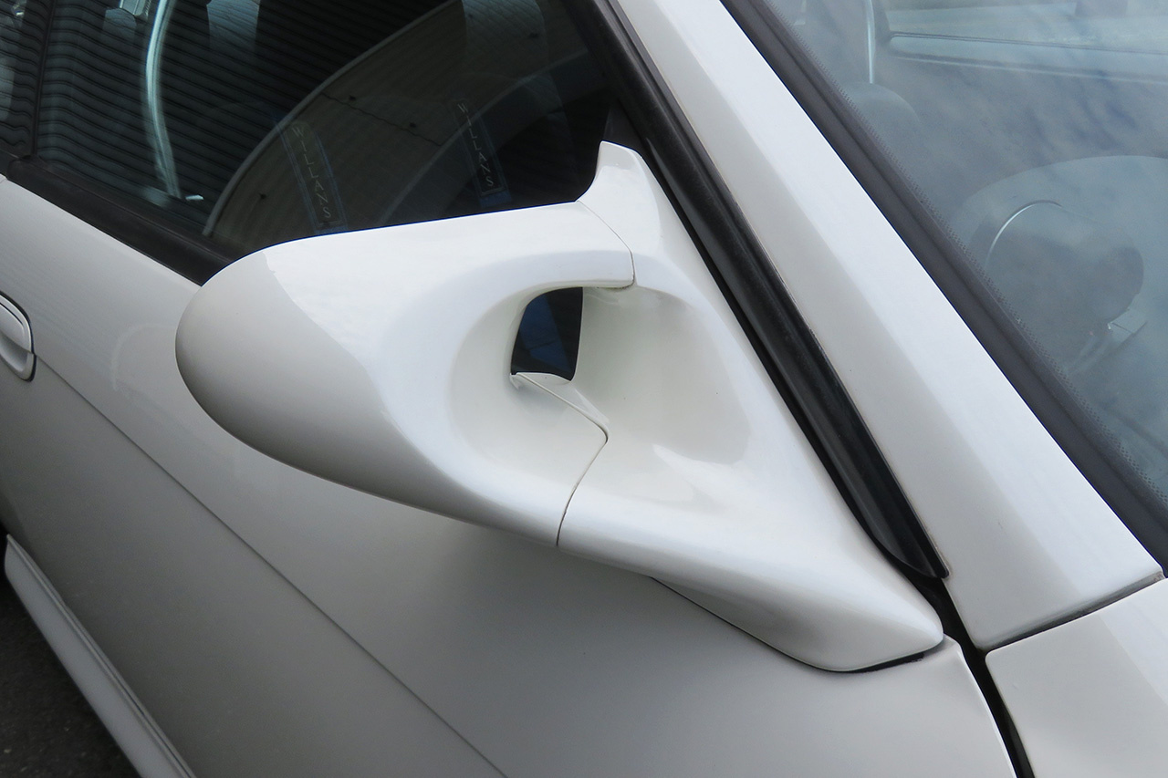 1997 Nissan SILVIA S14 K's KOUKI GANADOR Super Mirror, HKS Exhaust Manifold, TEIN Height Adjustable Coilovers