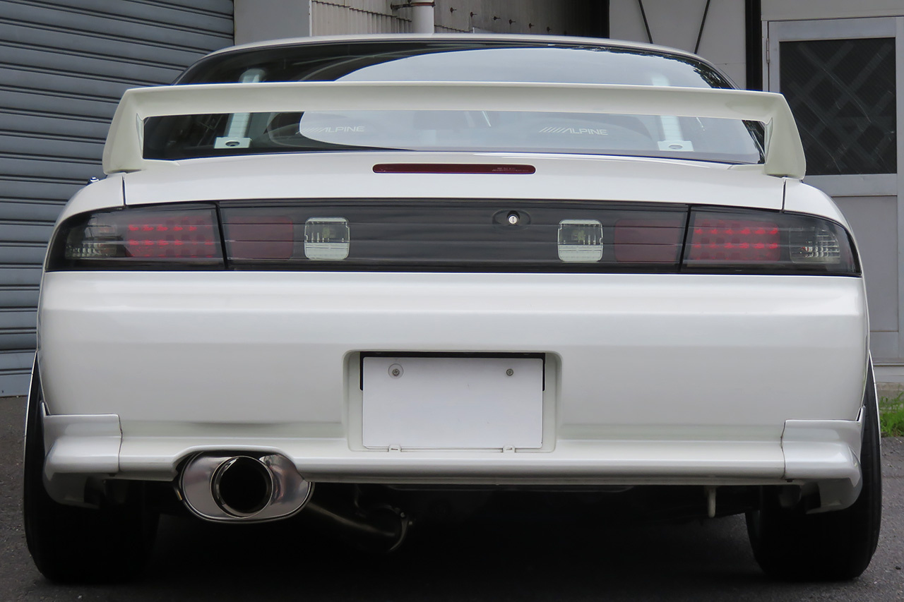 1997 Nissan SILVIA S14 K's KOUKI GANADOR Super Mirror, HKS Exhaust Manifold, TEIN Height Adjustable Coilovers