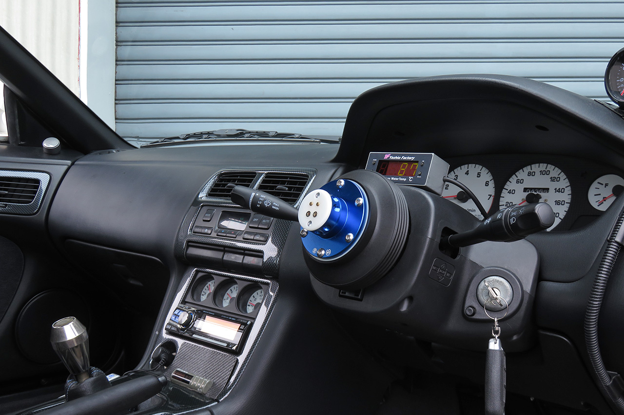 1997 Nissan SILVIA S14 K's KOUKI GANADOR Super Mirror, HKS Exhaust Manifold, TEIN Height Adjustable Coilovers