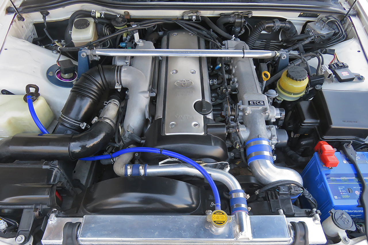 1998 Toyota CHASER JZX100 CHASER TOURER V, FACTORY 5F MT, GREDDY Intercooler, GREDDY Height Adjustable Coilovers