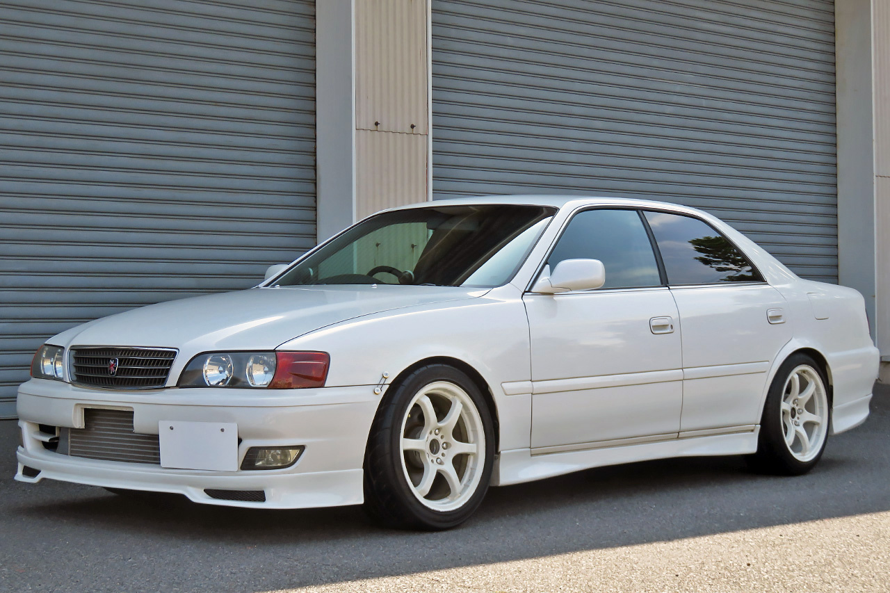 1998 Toyota CHASER JZX100 CHASER TOURER V, FACTORY 5F MT, GREDDY Intercooler, GREDDY Height Adjustable Coilovers