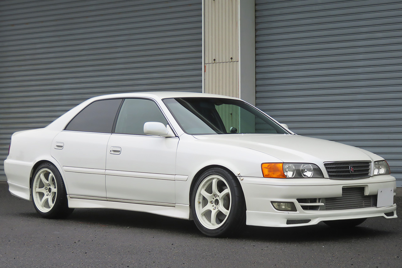 1998 Toyota CHASER JZX100 CHASER TOURER V, FACTORY 5F MT, GREDDY Intercooler, GREDDY Height Adjustable Coilovers