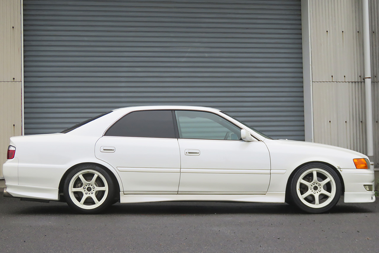 1998 Toyota CHASER JZX100 CHASER TOURER V, FACTORY 5F MT, GREDDY Intercooler, GREDDY Height Adjustable Coilovers