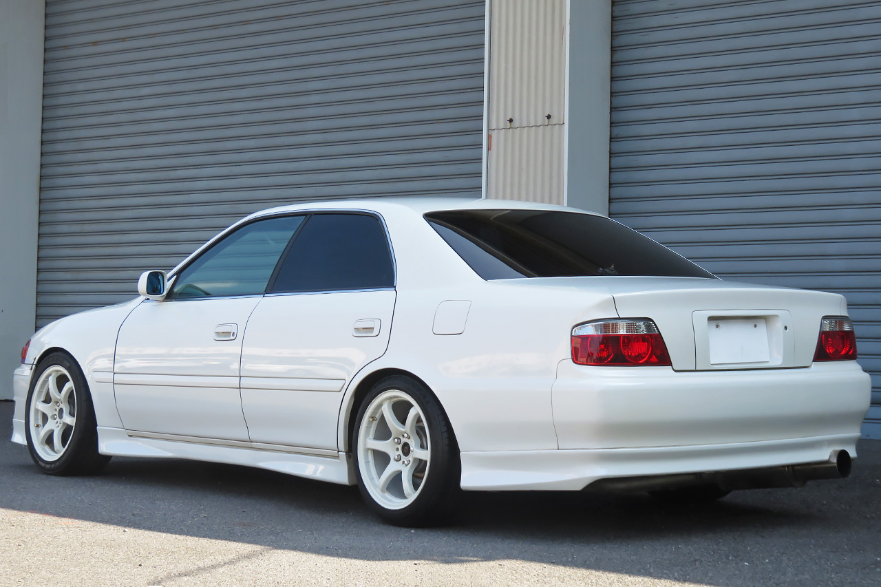 1998 Toyota CHASER JZX100 CHASER TOURER V, FACTORY 5F MT, GREDDY Intercooler, GREDDY Height Adjustable Coilovers