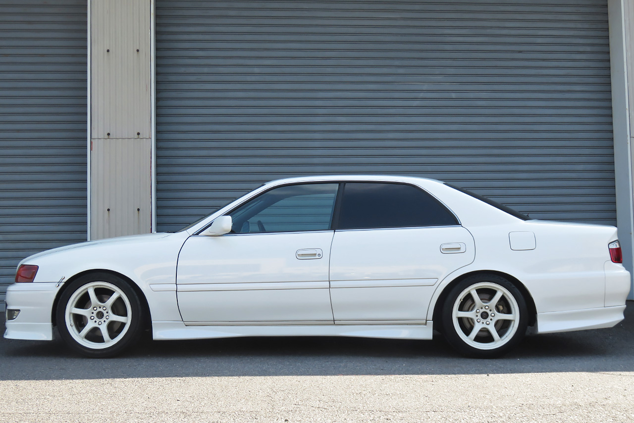 1998 Toyota CHASER JZX100 CHASER TOURER V, FACTORY 5F MT, GREDDY Intercooler, GREDDY Height Adjustable Coilovers