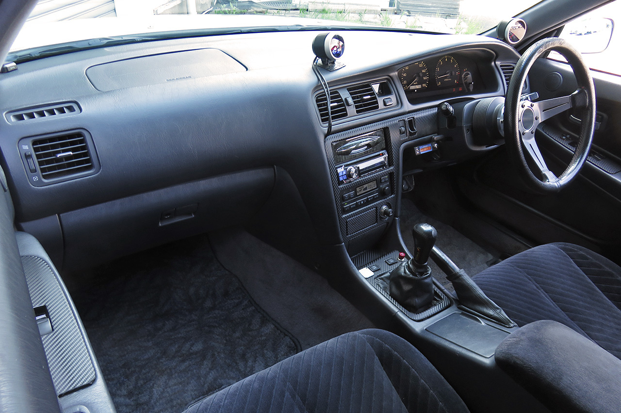 1998 Toyota CHASER JZX100 CHASER TOURER V, FACTORY 5F MT, GREDDY Intercooler, GREDDY Height Adjustable Coilovers