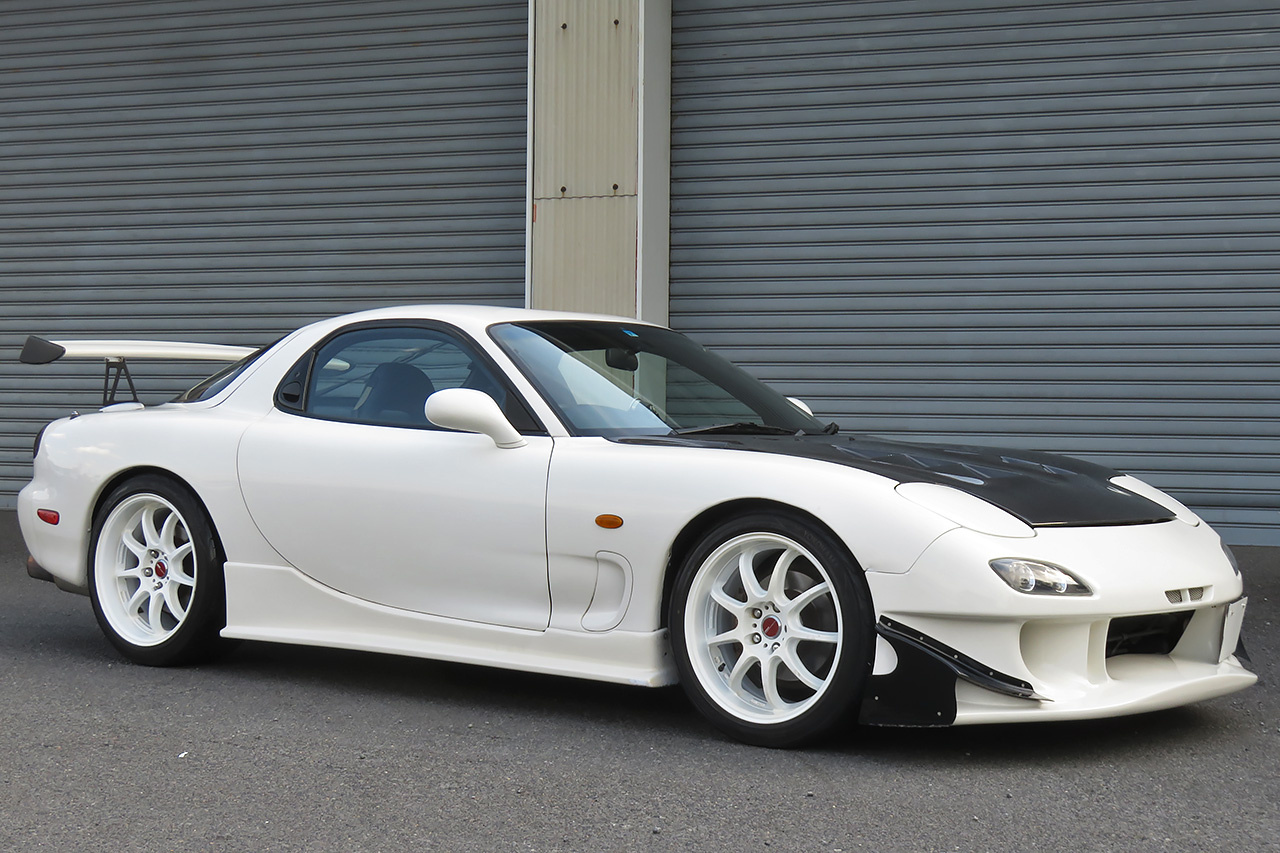 1996 Mazda ENFINI RX-7 FD3S RX7 BATHURST, RE-AMEMIYA Front Bumper, APEXi Adjustable Height Coilovers