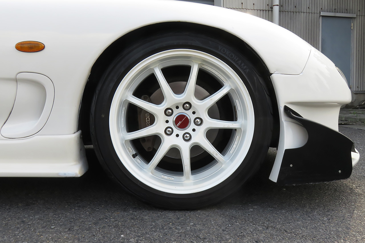 1996 Mazda ENFINI RX-7 FD3S RX7 BATHURST, RE-AMEMIYA Front Bumper, APEXi Adjustable Height Coilovers