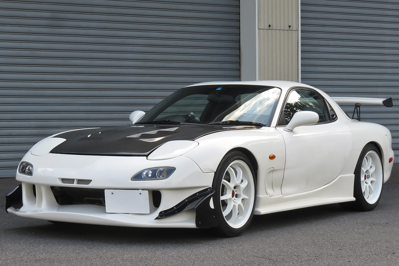 1996 Mazda ENFINI RX-7 FD3S RX7 BATHURST, RE-AMEMIYA Front Bumper, APEXi Adjustable Height Coilovers
