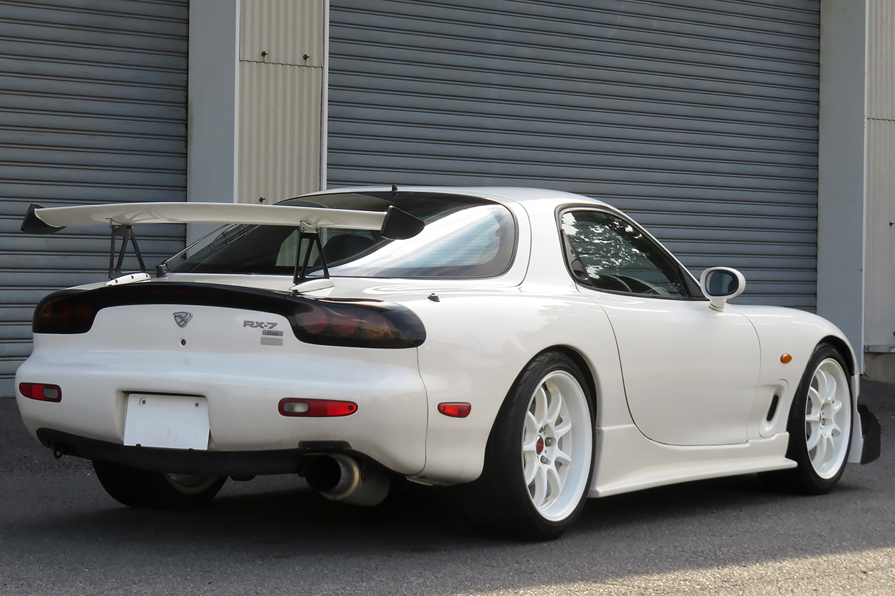 1996 Mazda ENFINI RX-7 FD3S RX7 BATHURST, RE-AMEMIYA Front Bumper, APEXi Adjustable Height Coilovers