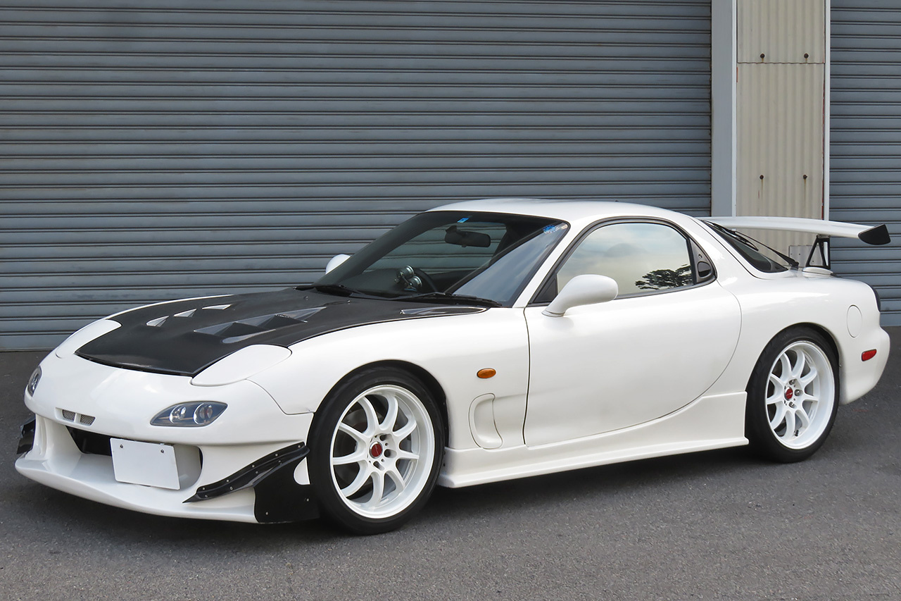1996 Mazda ENFINI RX-7 FD3S RX7 BATHURST, RE-AMEMIYA Front Bumper, APEXi Adjustable Height Coilovers