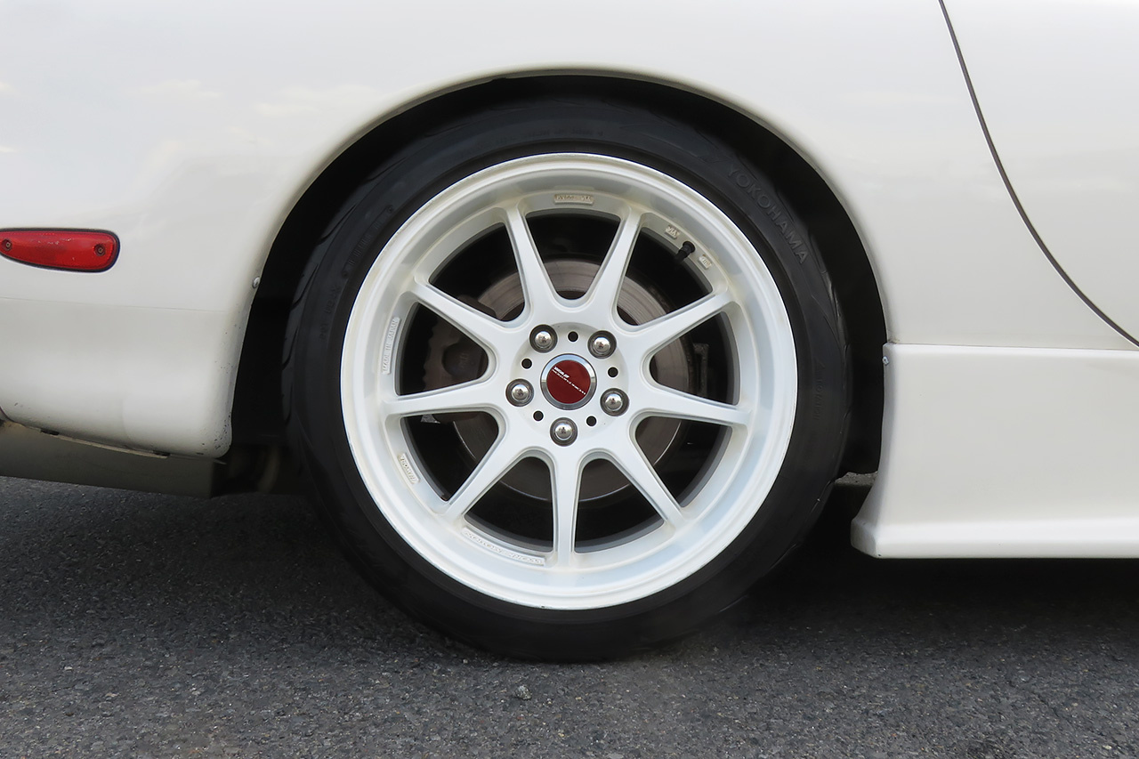 1996 Mazda ENFINI RX-7 FD3S RX7 BATHURST, RE-AMEMIYA Front Bumper, APEXi Adjustable Height Coilovers