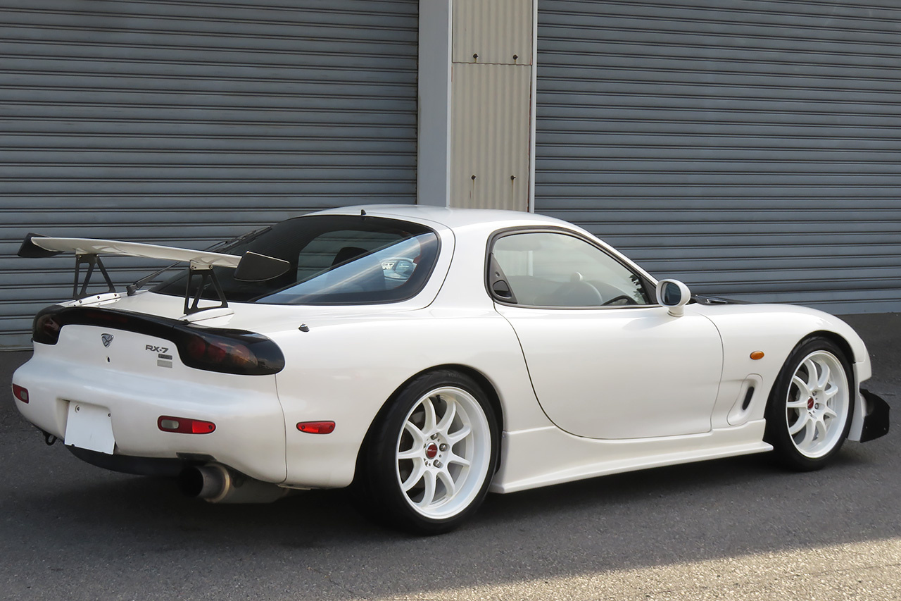 1996 Mazda ENFINI RX-7 FD3S RX7 BATHURST, RE-AMEMIYA Front Bumper, APEXi Adjustable Height Coilovers