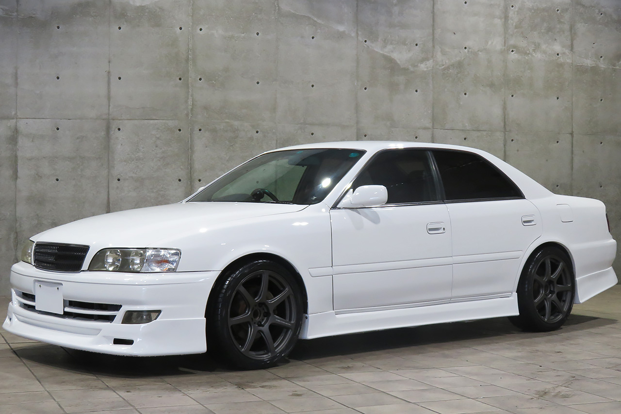 1998 Toyota CHASER JZX100 CHASER TOURER V  FACTORY MANUAL TRANSMISSION, WORK EMOTION 18 Inch Wheels