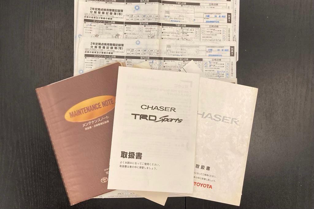 1998 Toyota CHASER JZX100 TOURER V TRD SPORTS, FACTORY MANUAL TRANSMISSION, WORK 18 Inch Wheels