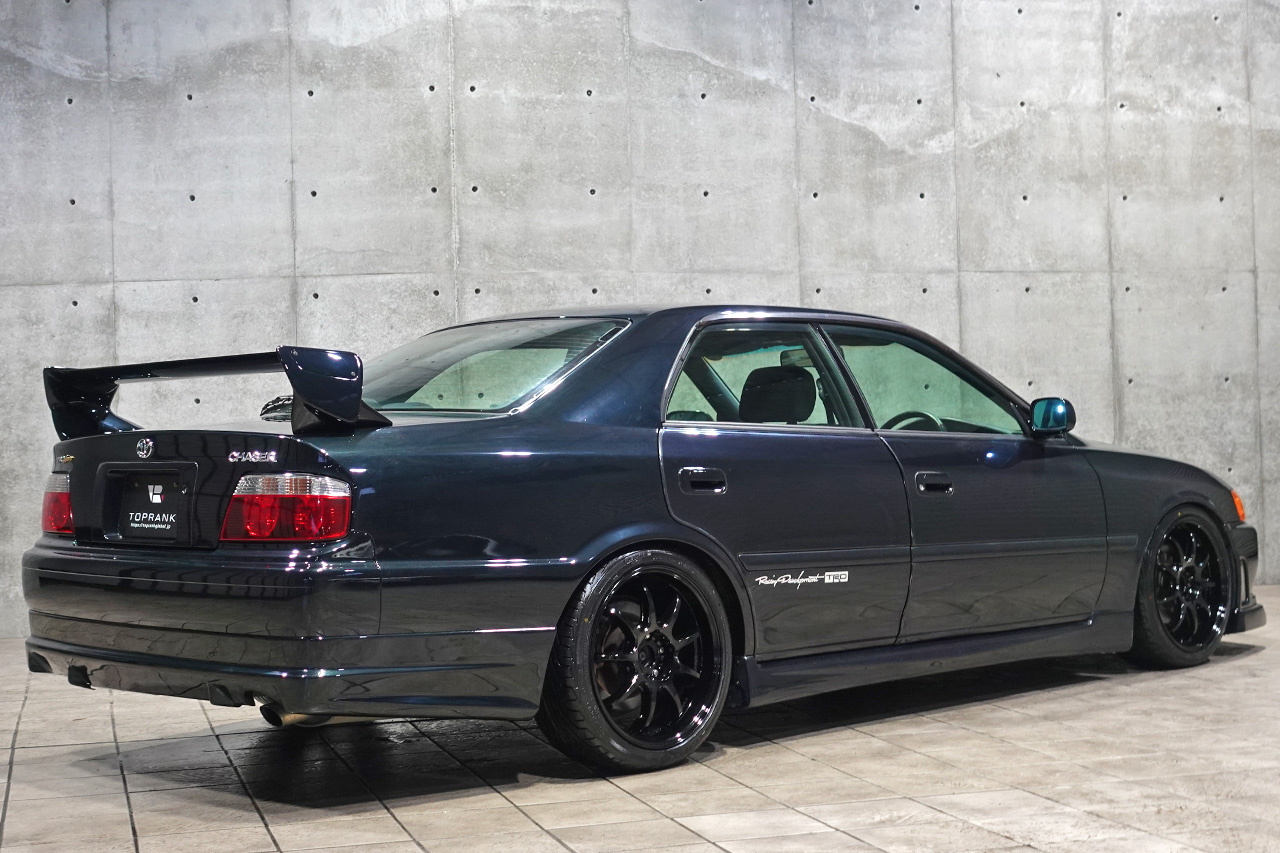 1998 Toyota CHASER JZX100 TOURER V TRD SPORTS, FACTORY MANUAL TRANSMISSION, WORK 18 Inch Wheels