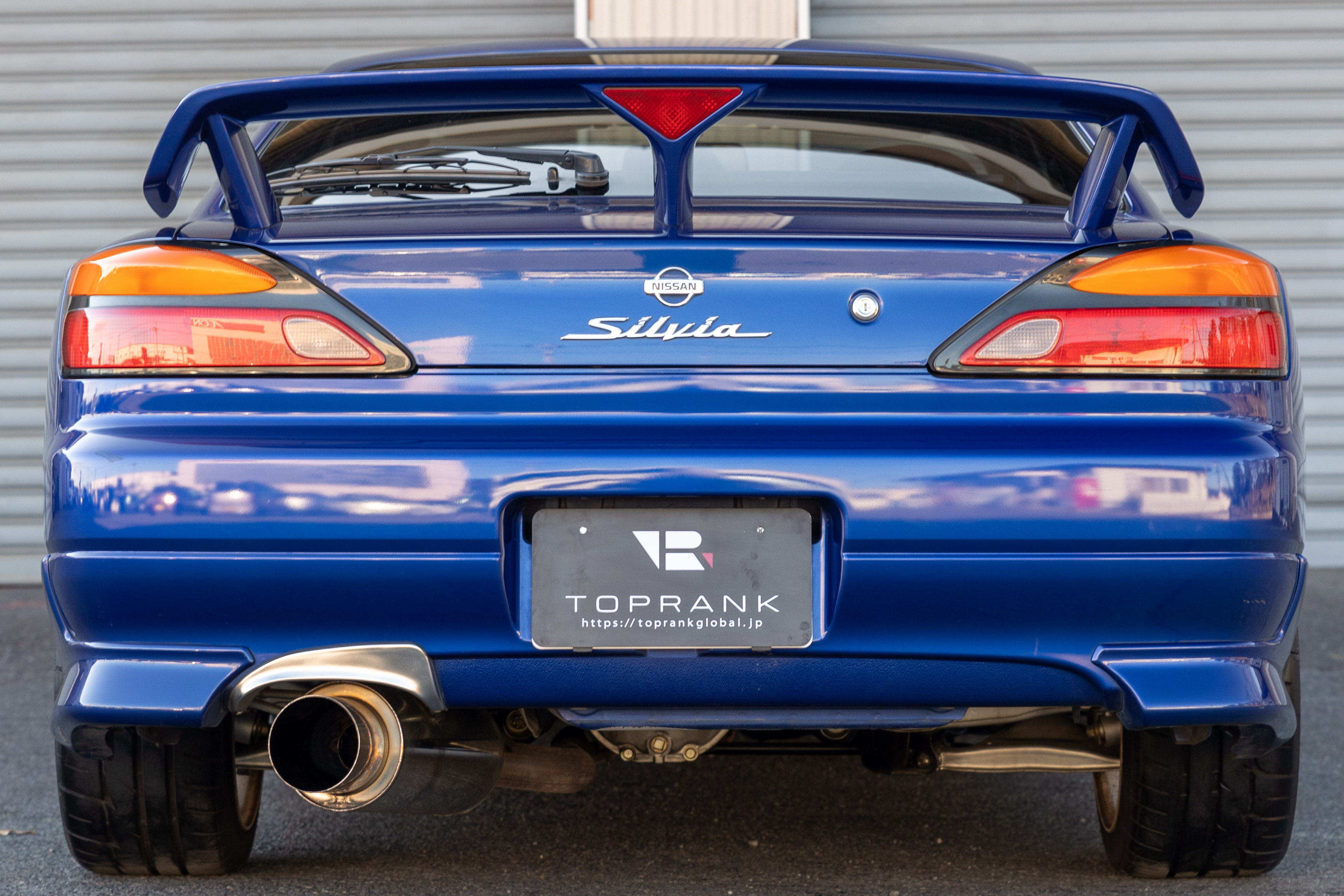 2002 Nissan SILVIA S15 SPEC R AERO, NISMO Muffler, VOLK RACING RAYS TE37 17 Inch Wheels