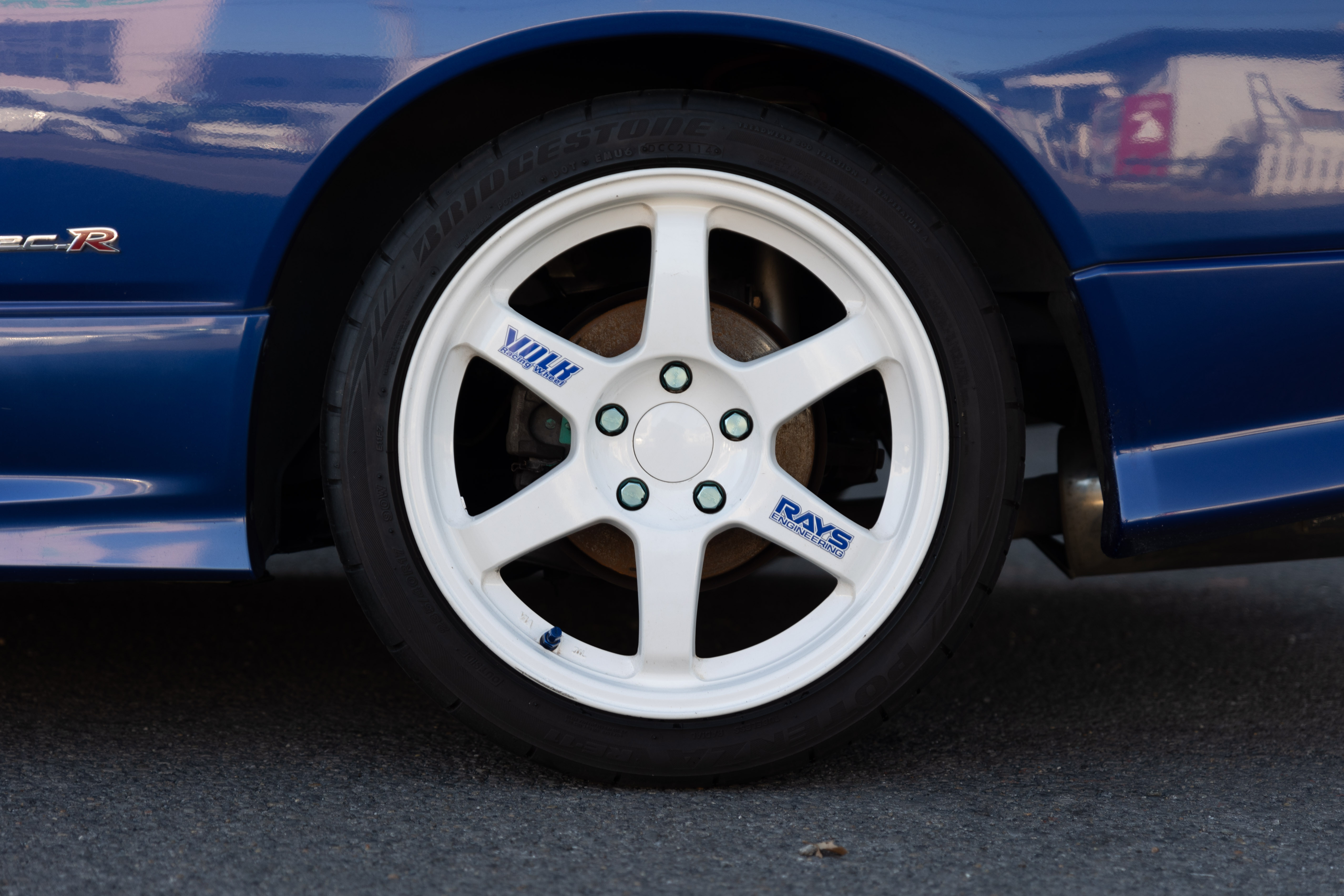 2002 Nissan SILVIA S15 SPEC R AERO, NISMO Muffler, VOLK RACING RAYS TE37 17 Inch Wheels