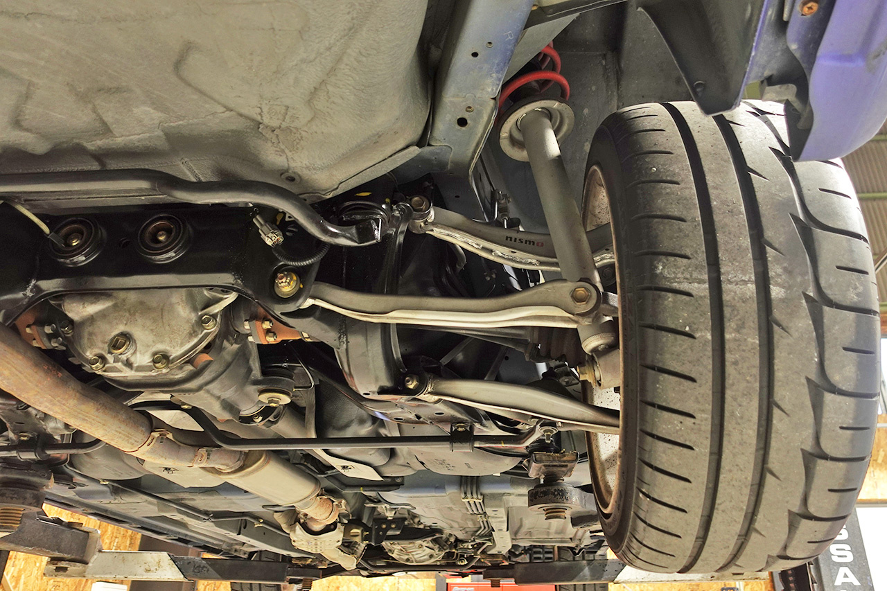 2002 Nissan SILVIA S15 SPEC R AERO, NISMO Muffler, VOLK RACING RAYS TE37 17 Inch Wheels