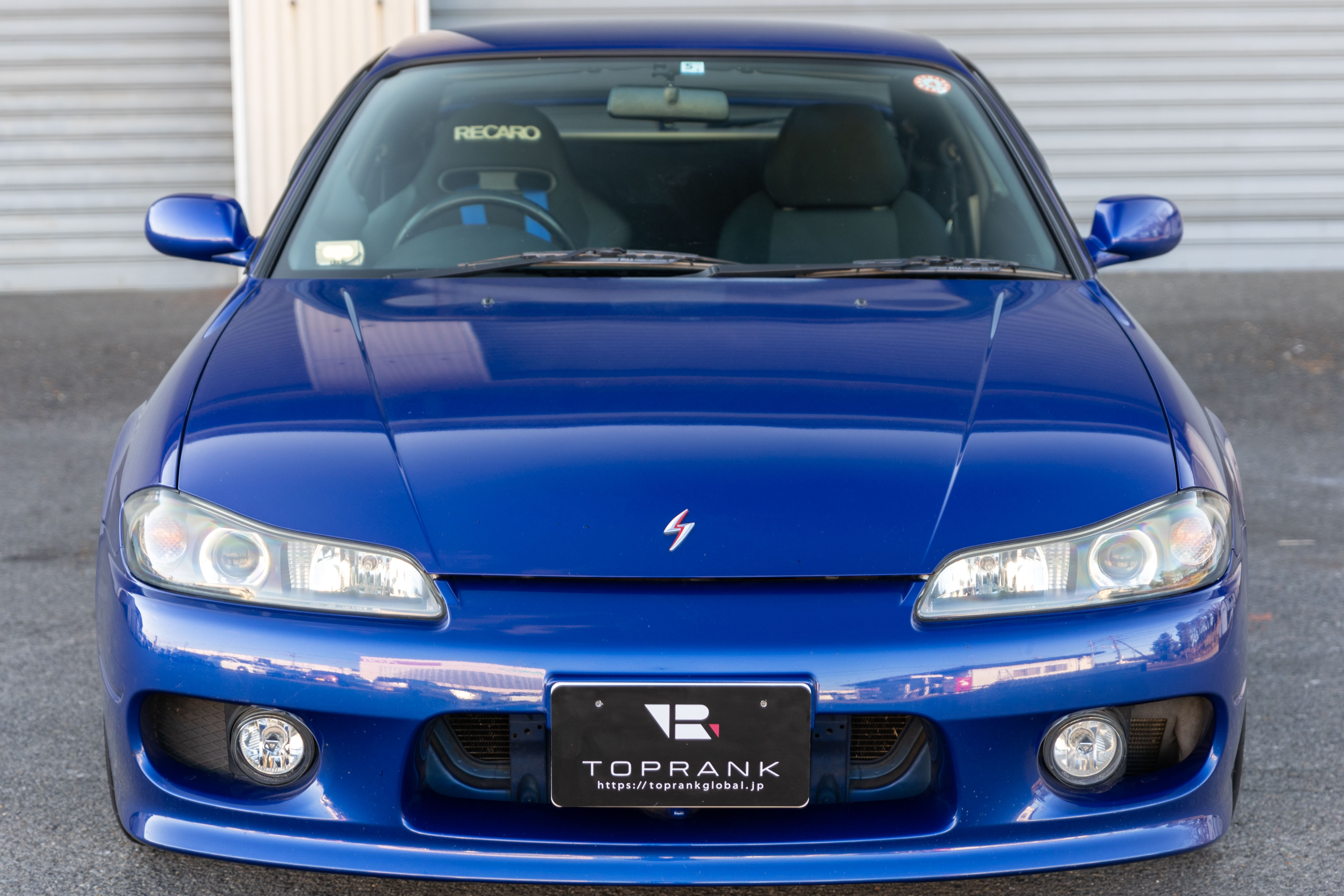2002 Nissan SILVIA S15 SPEC R AERO, NISMO Muffler, VOLK RACING RAYS TE37 17 Inch Wheels