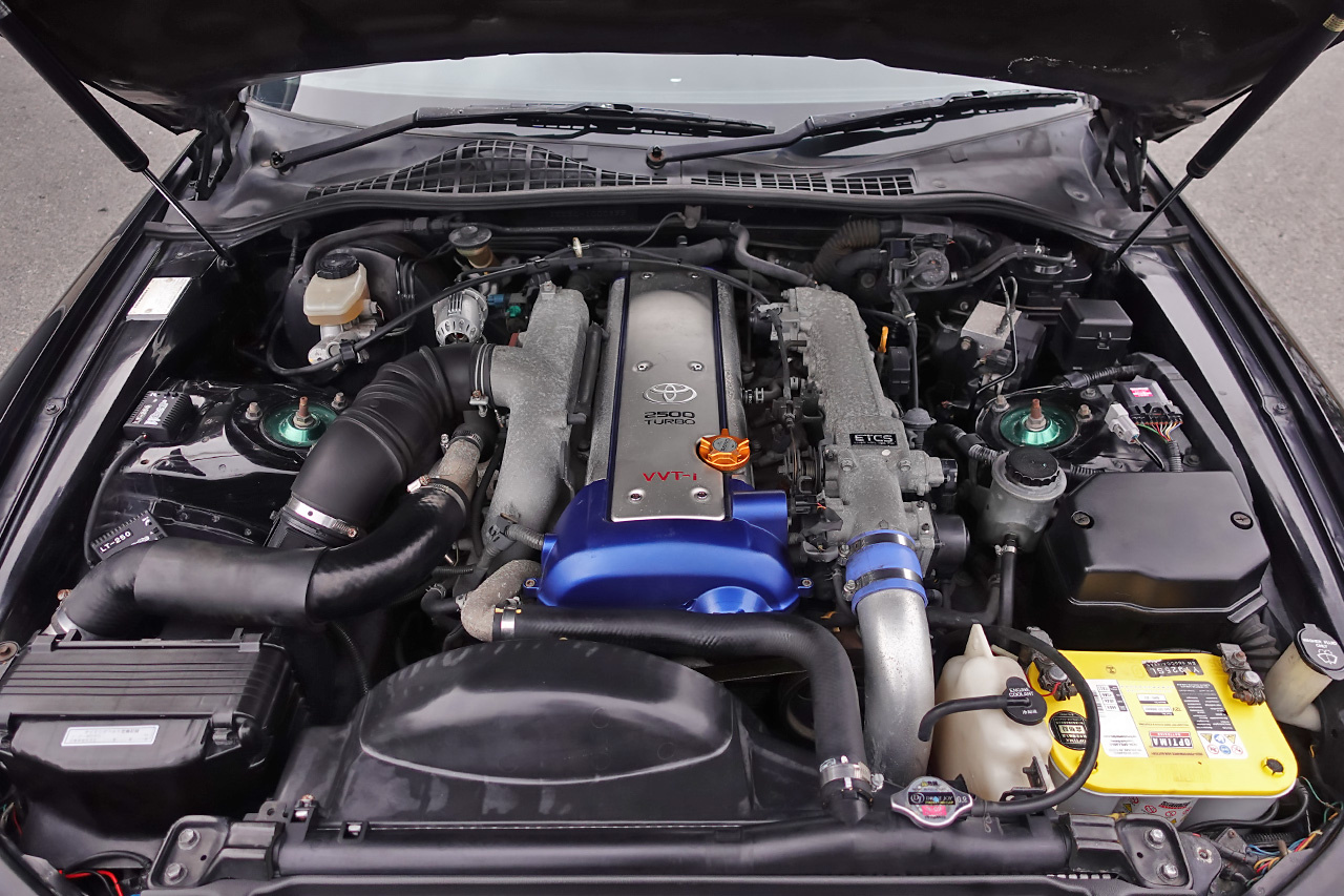 1998 Toyota SOARER 2.5 GT-T 1JZGTE TURBO ENGINE, FACTORY MANUAL TRANSMISSION