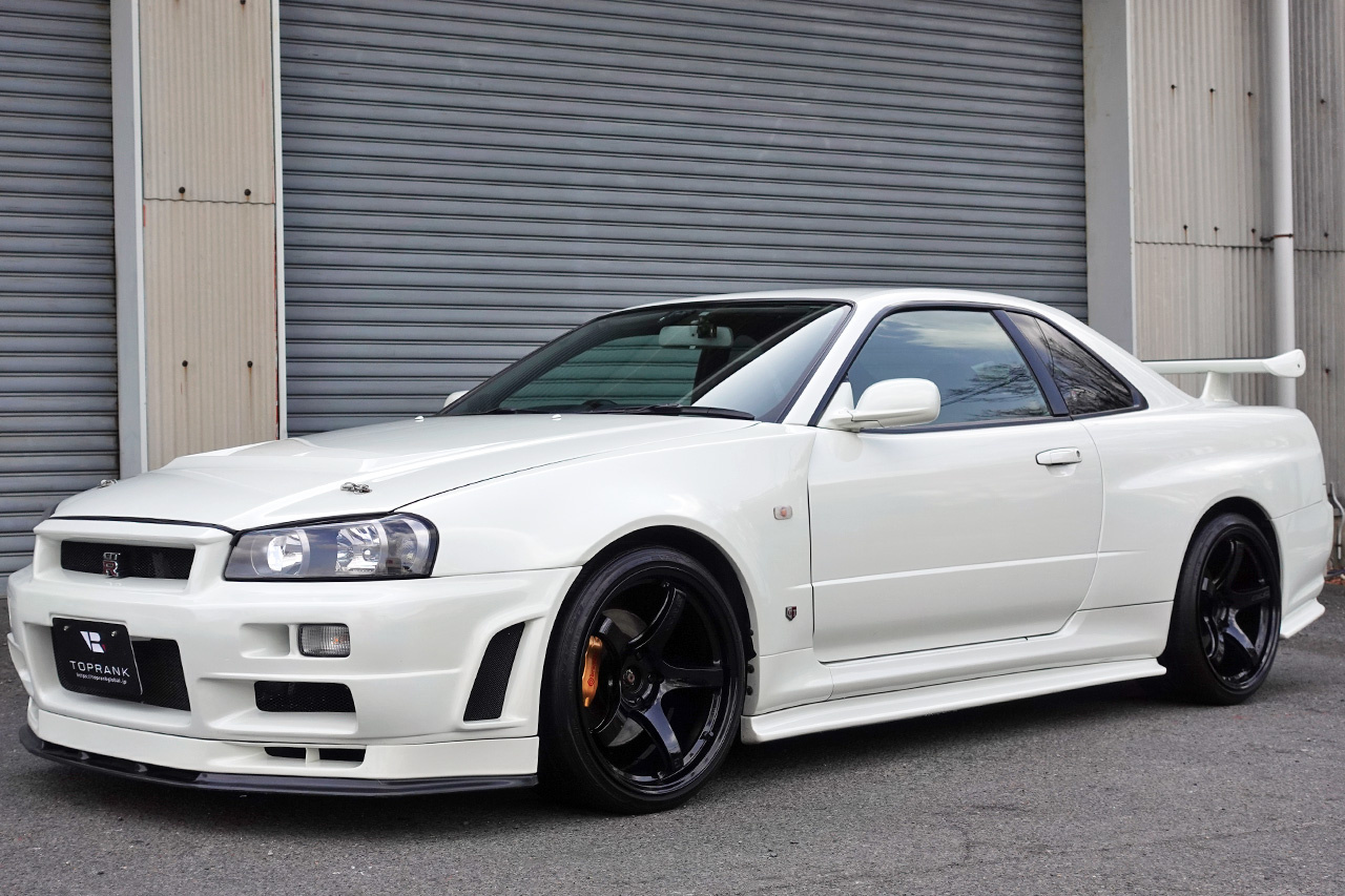 2000 Nissan SKYLINE GT-R BNR34 R34 GT-R SERIES 2, NISMO Z-TUNE FENDERS, NISMO FRONT BUMPER, NISMO AERO