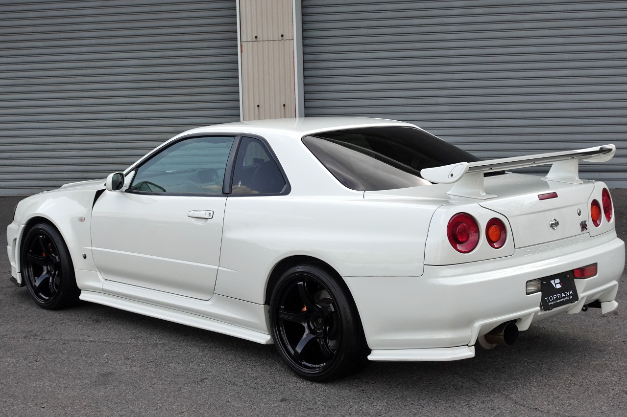 2000 Nissan SKYLINE GT-R BNR34 R34 GT-R SERIES 2, NISMO Z-TUNE FENDERS, NISMO FRONT BUMPER, NISMO AERO