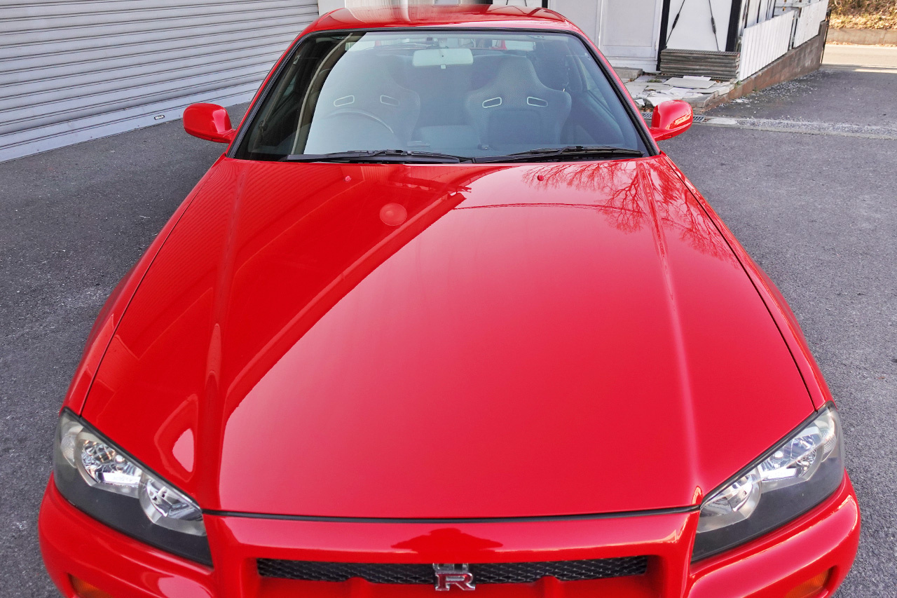 1999 Nissan SKYLINE GT-R BNR34 R34 Skyline GT-R AR2 ACTIVE RED