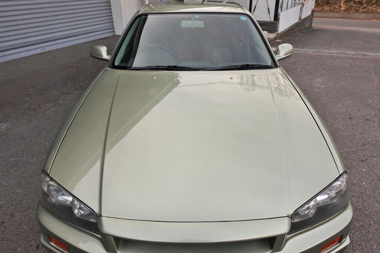 1998 Nissan SKYLINE ER34 25 GT-X TURBO, BNR34 GTR JW0 Millenium Jade Look