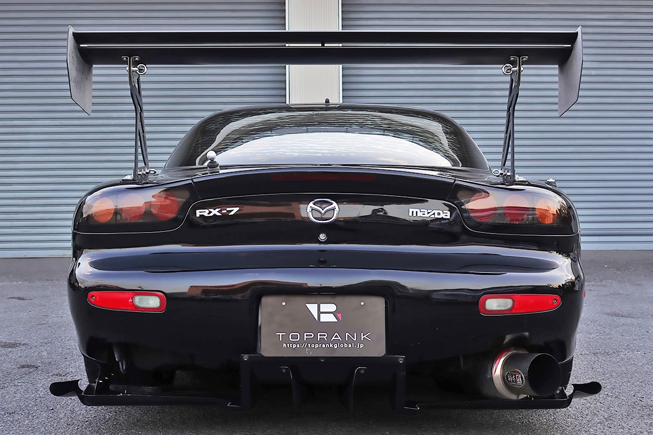 1999 Mazda RX-7 FD3S RX7 TYPE RB, ADVAN 17 INCH AW, AFTERMARKET GT WING