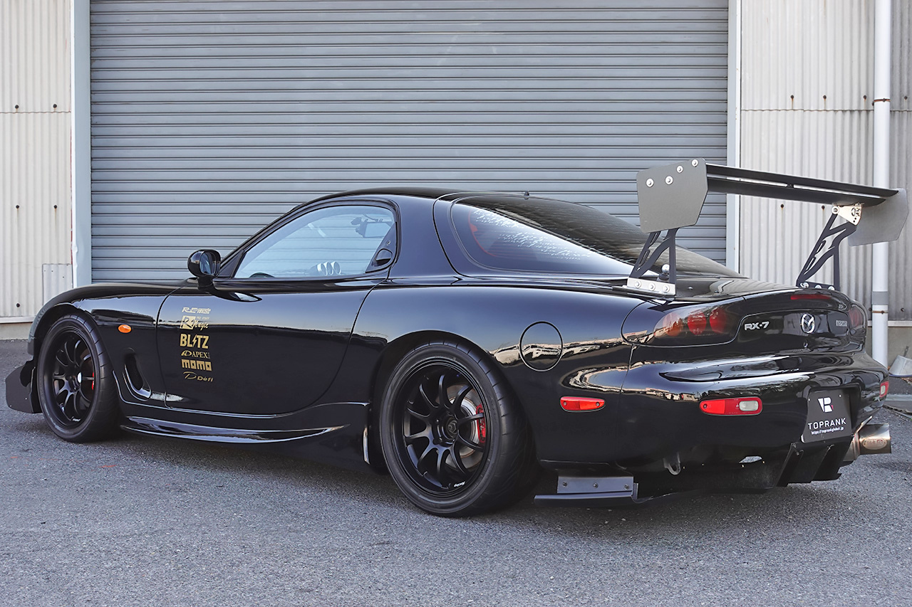 1999 Mazda RX-7 FD3S RX7 TYPE RB, ADVAN 17 INCH AW, AFTERMARKET GT WING