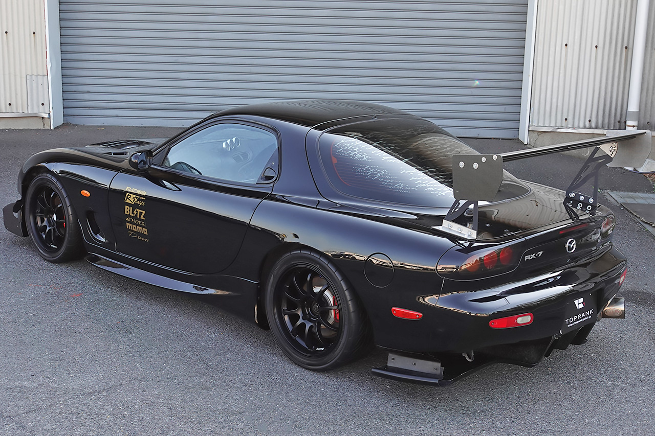 1999 Mazda RX-7 FD3S RX7 TYPE RB, ADVAN 17 INCH AW, AFTERMARKET GT WING