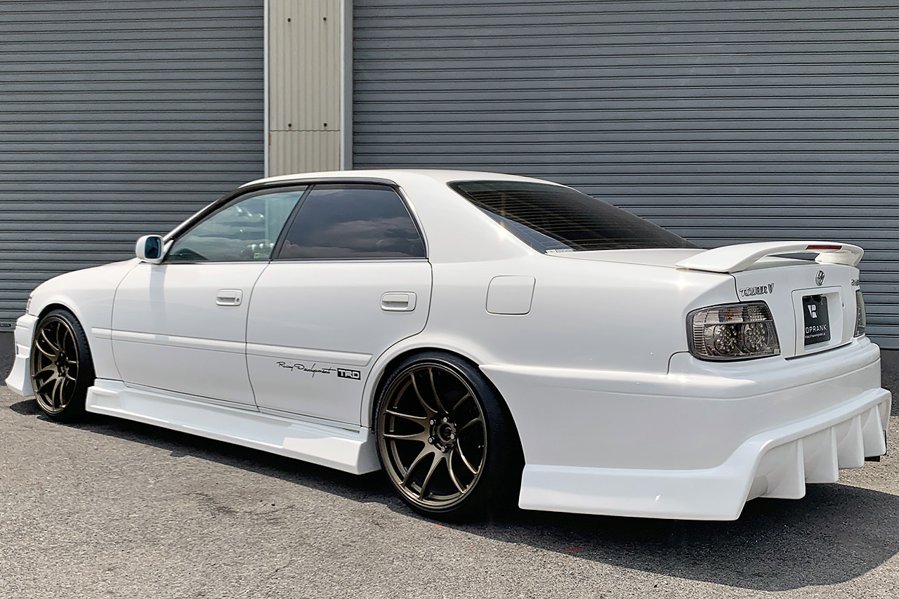 1999 Toyota CHASER JZX100 TOURER V, Origin Lab Full Aero Kit, Work Kiwami 19 Inch Wheels