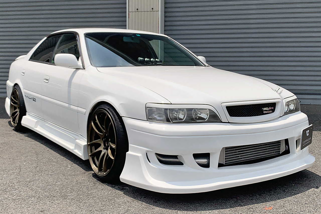 1999 Toyota CHASER JZX100 TOURER V, Origin Lab Full Aero Kit, Work Kiwami 19 Inch Wheels