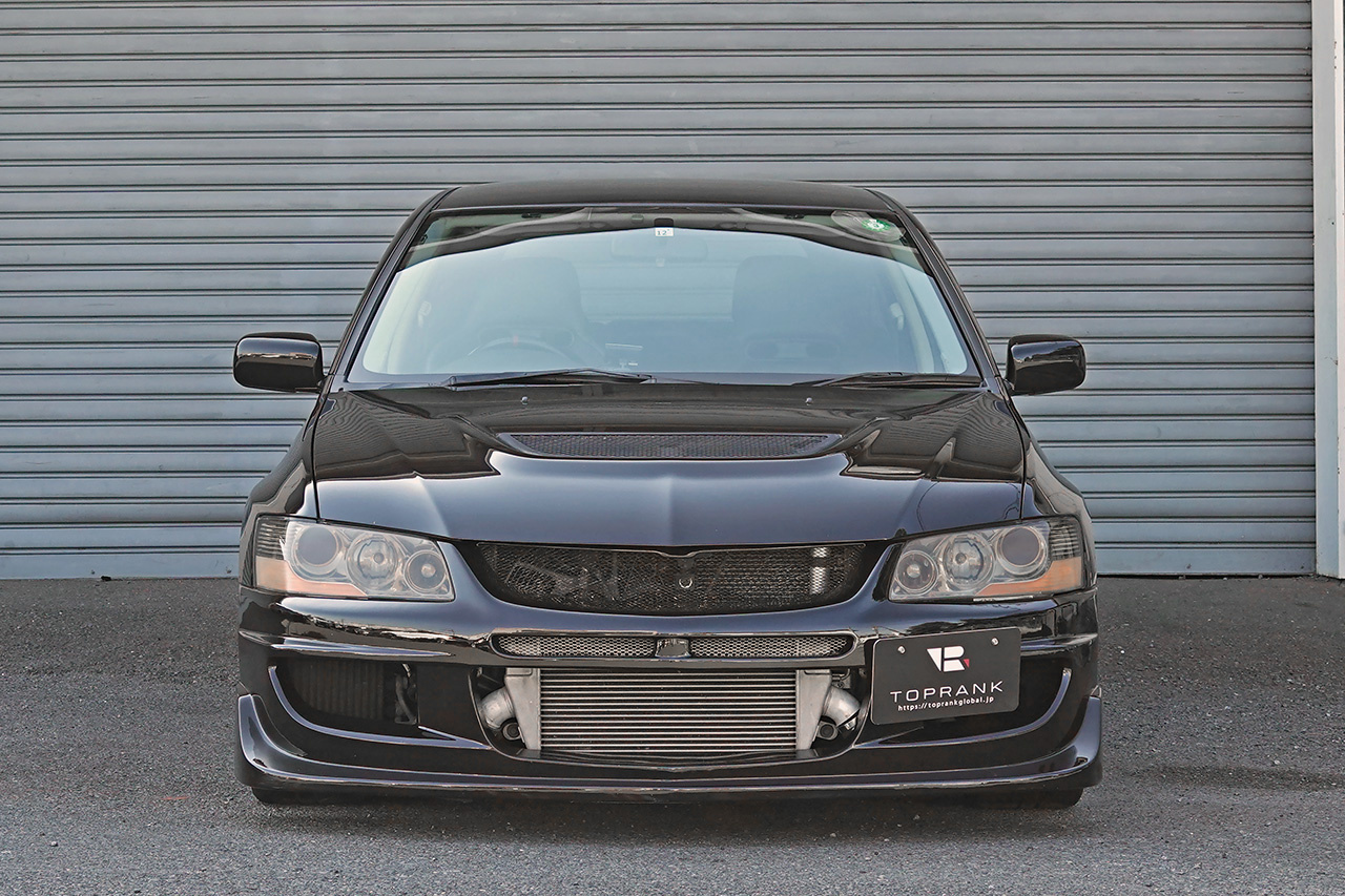 2005 Mitsubishi LANCER EVOLUTION WAGON CT9W EVOLUTION GT, HKS Height Adjustable Coilovers, HKS Catalyzer