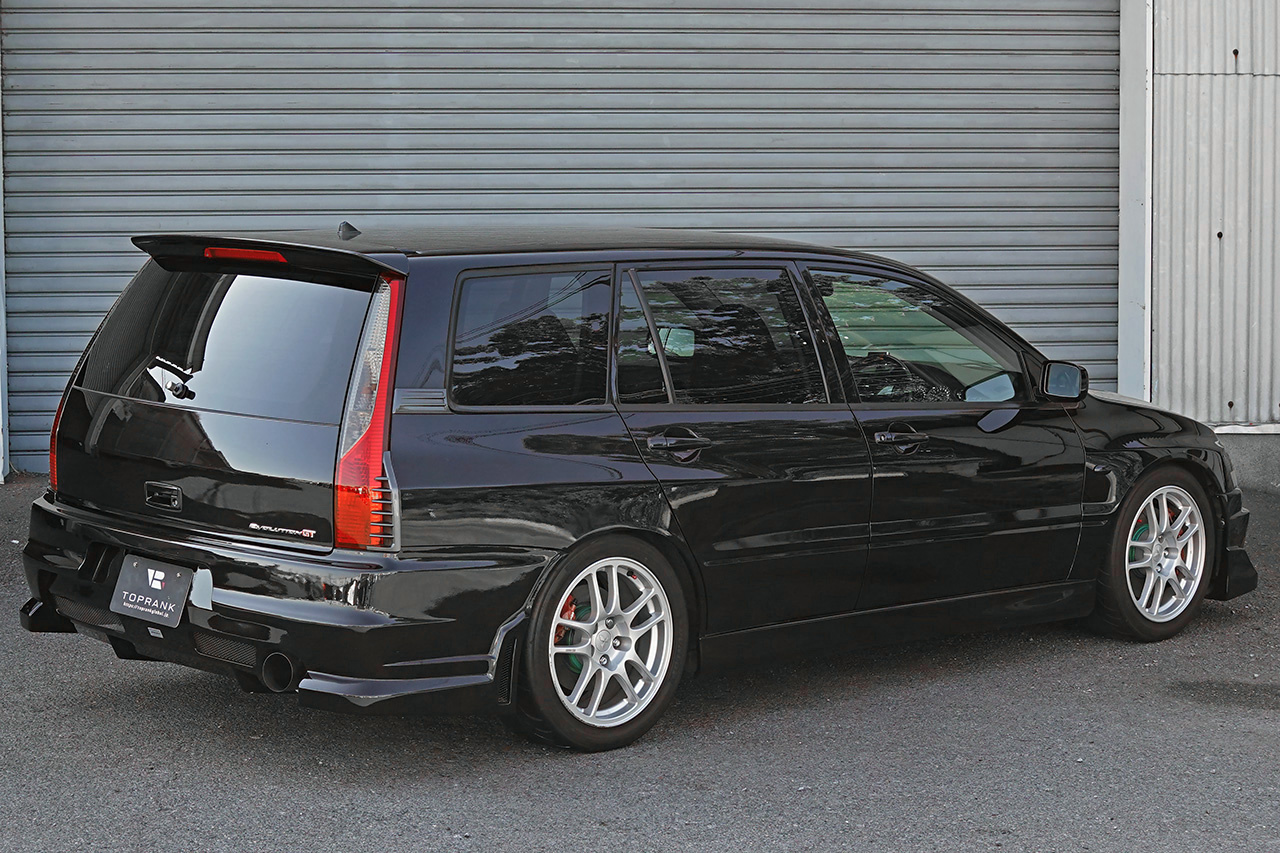 2005 Mitsubishi LANCER EVOLUTION WAGON CT9W EVOLUTION GT, HKS Height Adjustable Coilovers, HKS Catalyzer