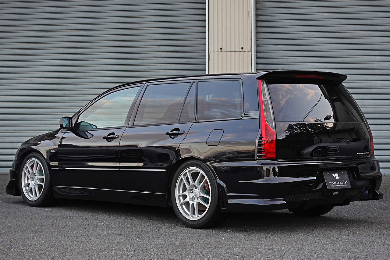 2005 Mitsubishi LANCER EVOLUTION WAGON CT9W EVOLUTION GT, HKS Height Adjustable Coilovers, HKS Catalyzer