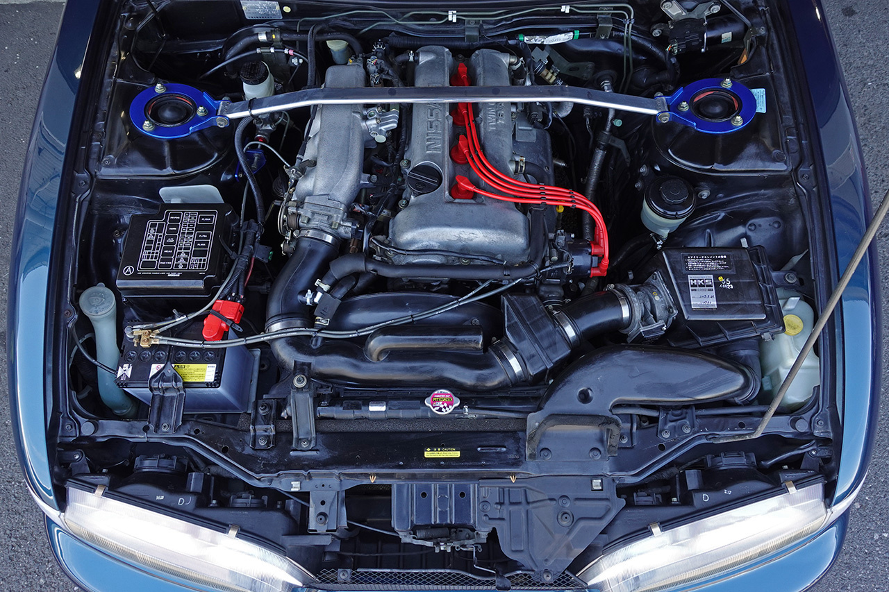 1995 Nissan SILVIA S14 Q'S , IMPUL FRONT GRILL, HKS AIR CLEAN