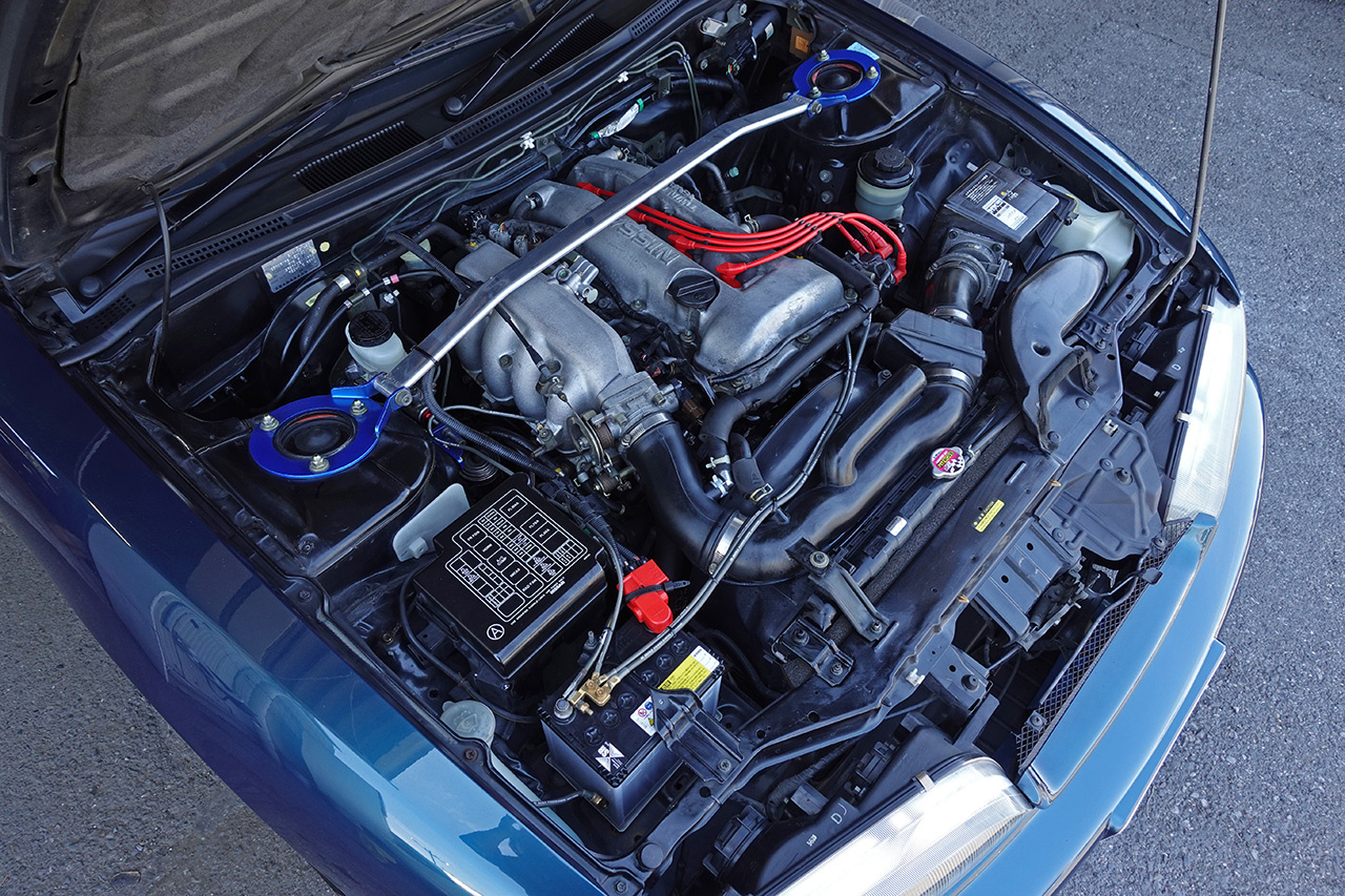 1995 Nissan SILVIA S14 Q'S , IMPUL FRONT GRILL, HKS AIR CLEAN