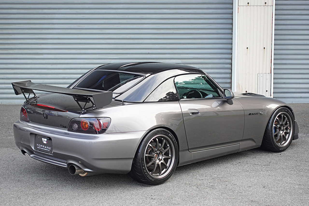 2007 Honda S2000 AP2 S2000, MUGEN Carbon Bonnet, MUGEN Hard Top, VOLTEX Wing