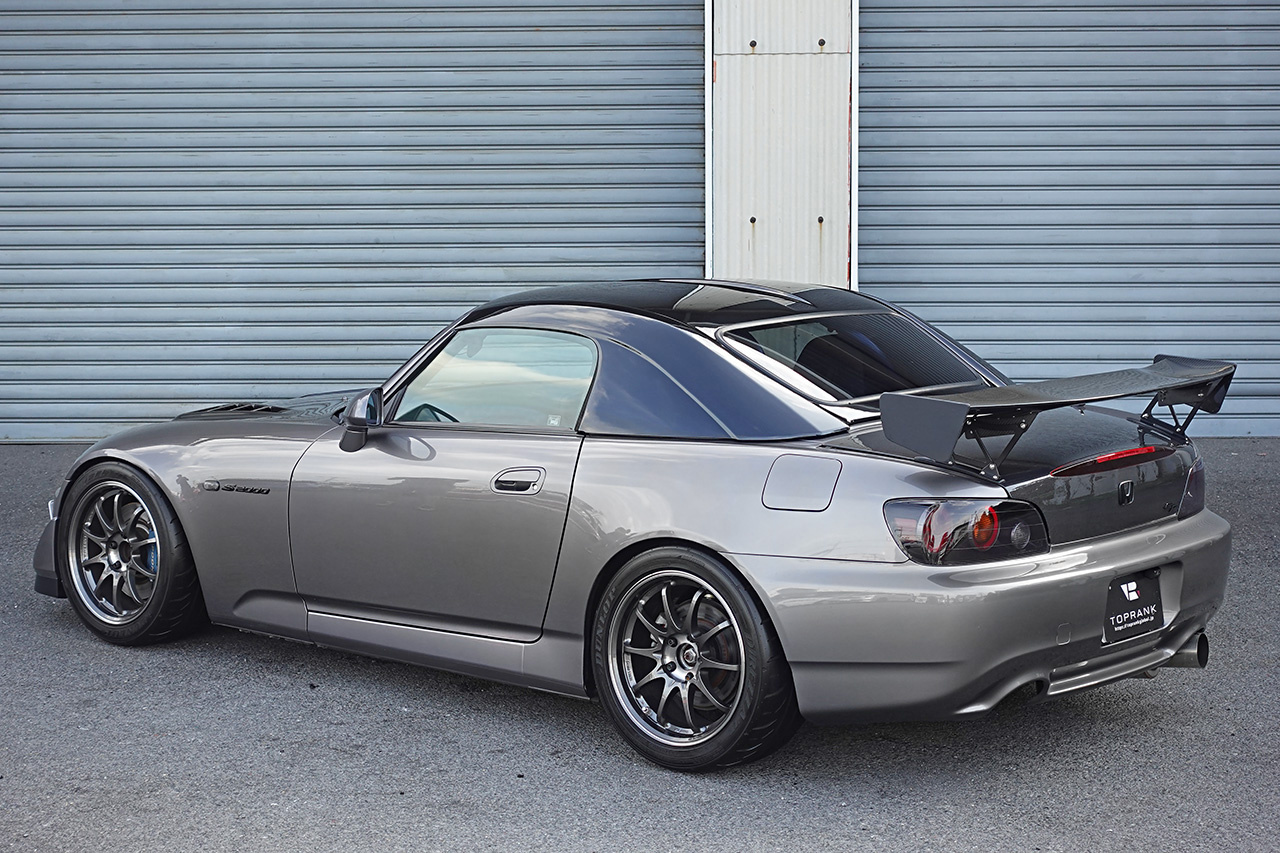 2007 Honda S2000 AP2 S2000, MUGEN Carbon Bonnet, MUGEN Hard Top, VOLTEX Wing