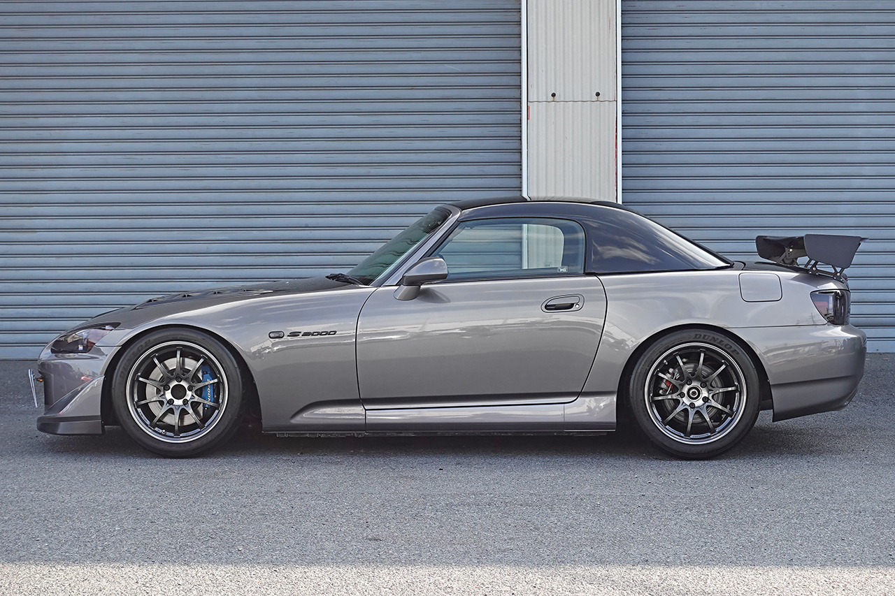 2007 Honda S2000 AP2 S2000, MUGEN Carbon Bonnet, MUGEN Hard Top, VOLTEX Wing