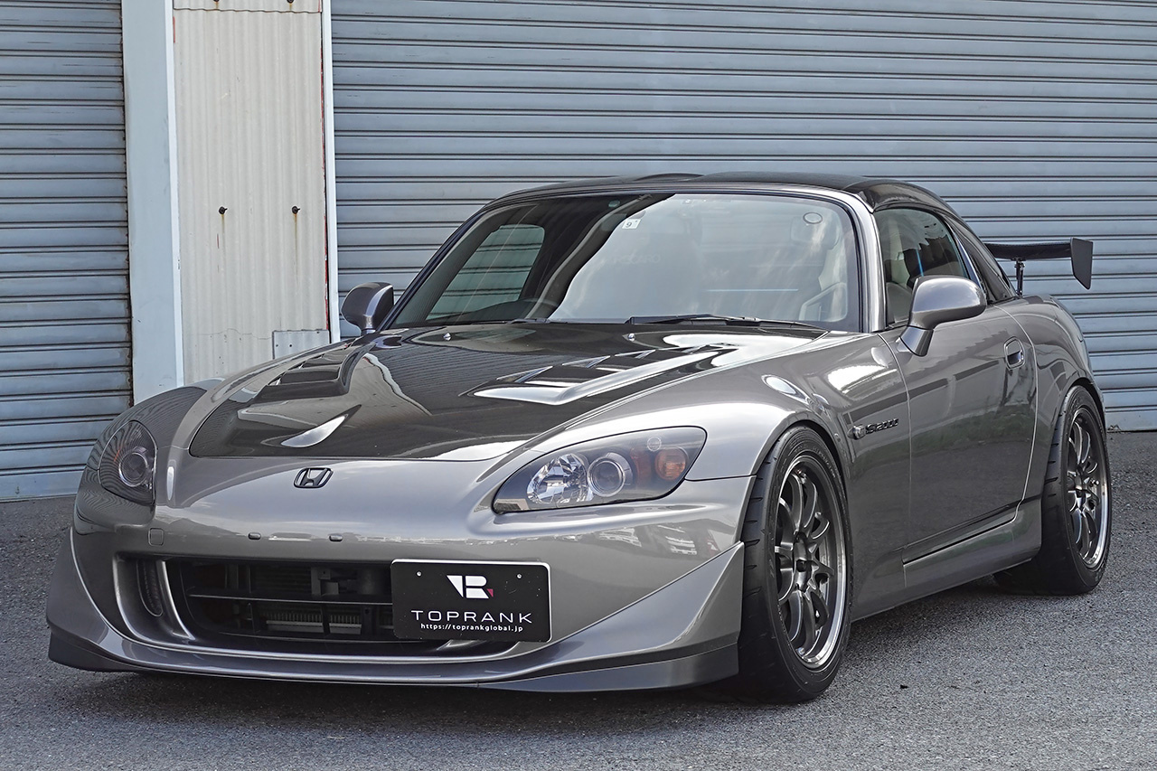 2007 Honda S2000 AP2 S2000, MUGEN Carbon Bonnet, MUGEN Hard Top, VOLTEX Wing
